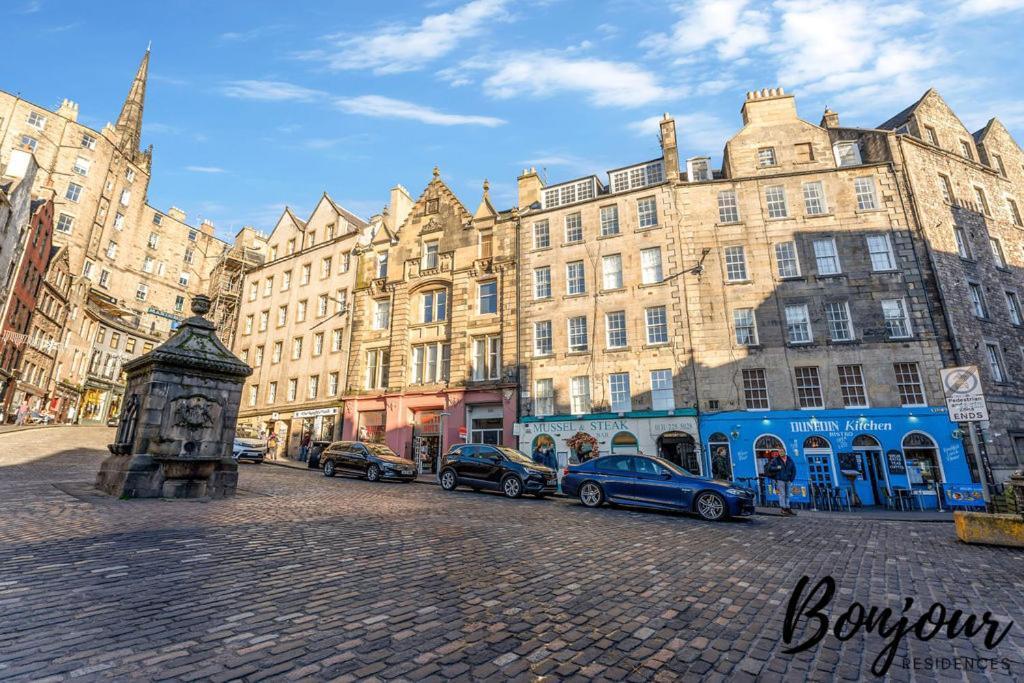 Spacious 2Br-1Ba - Grassmarket - Free Parking By Bonjour Residences Единбург Екстер'єр фото